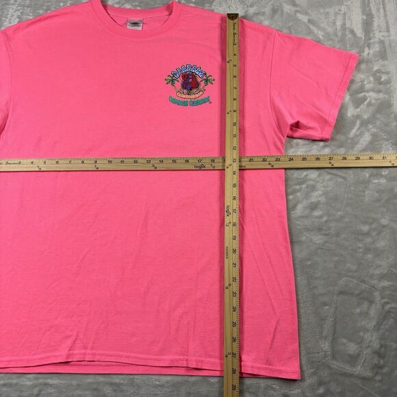 Rare Alabama Gumbo Heads Tee 2014 Mens Size XL Pink Graphic T Shirt Short Sleeve - Picture 6 of 6